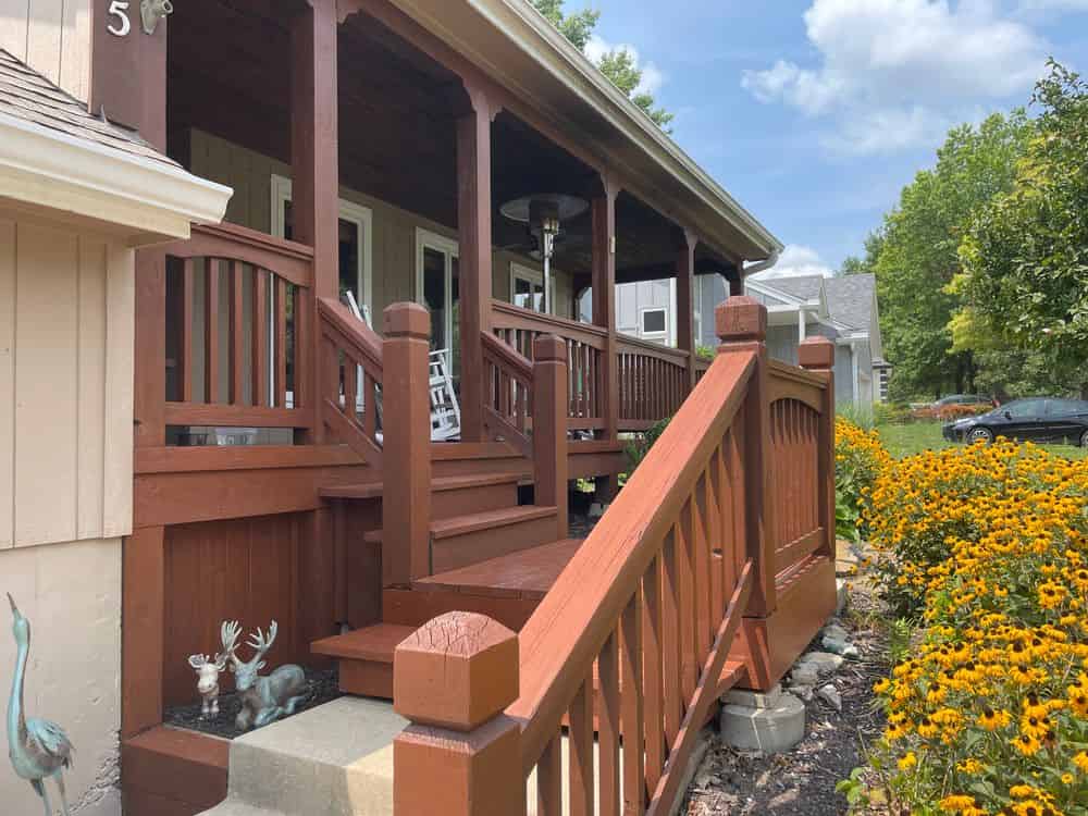 Deck Staining image