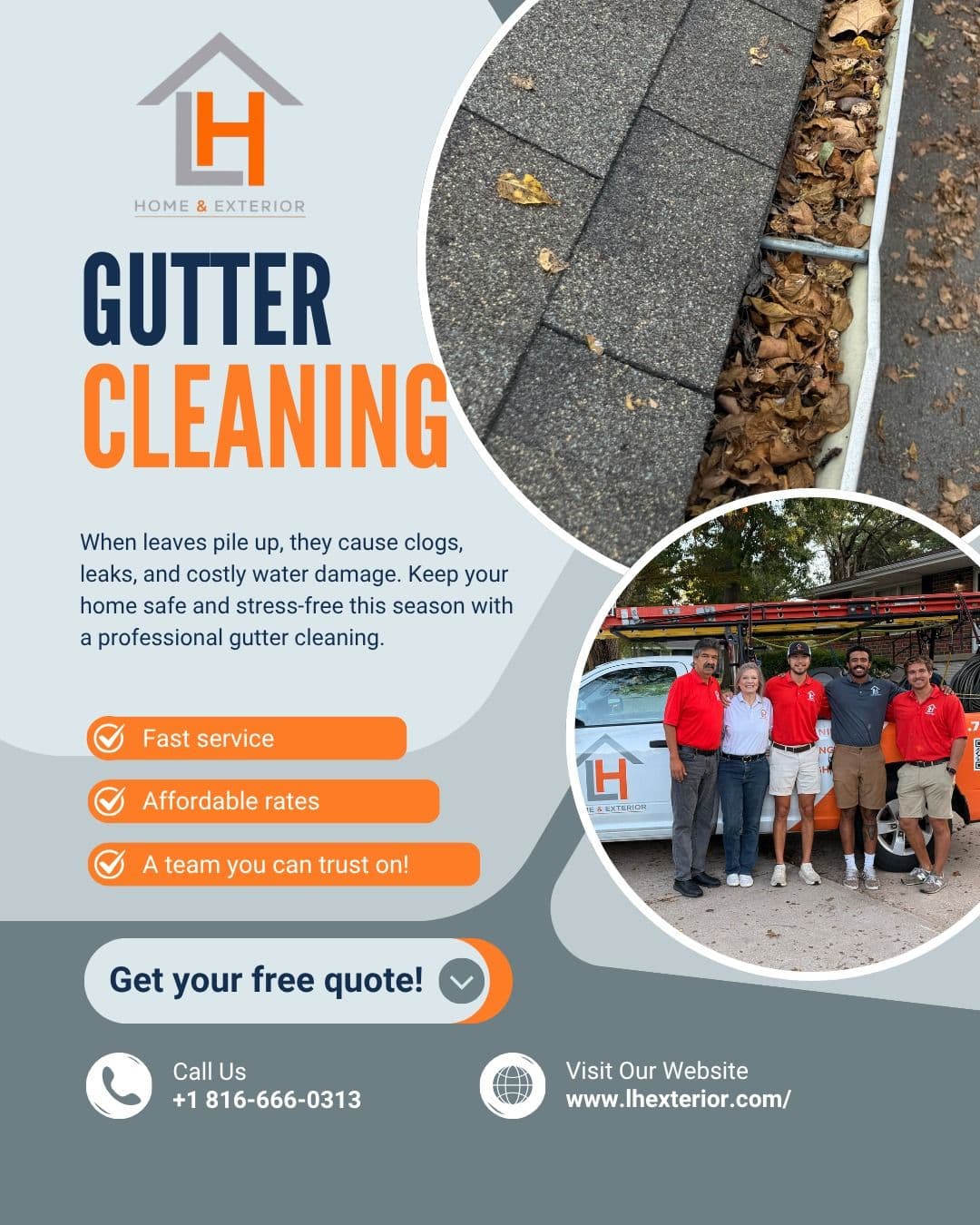 Don't Let Clogged Gutters Wreck Your Home image