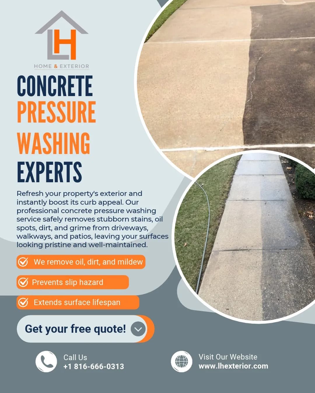 Concrete Pressure Washing That Actually Gets the Job Done image