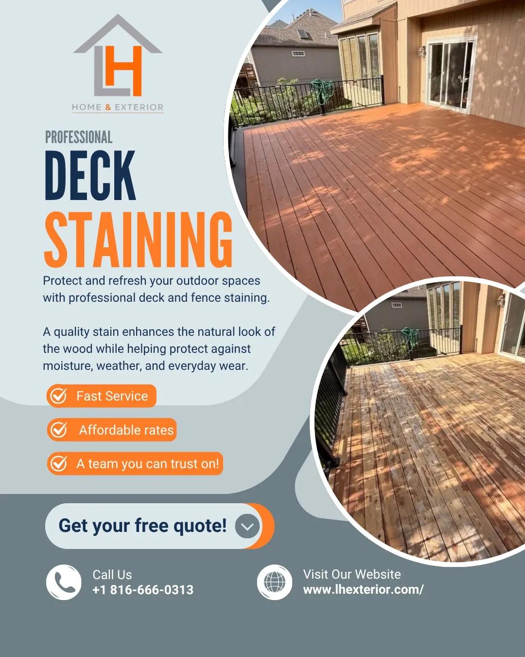 Project Professional Deck Staining That Protects and Looks Great image