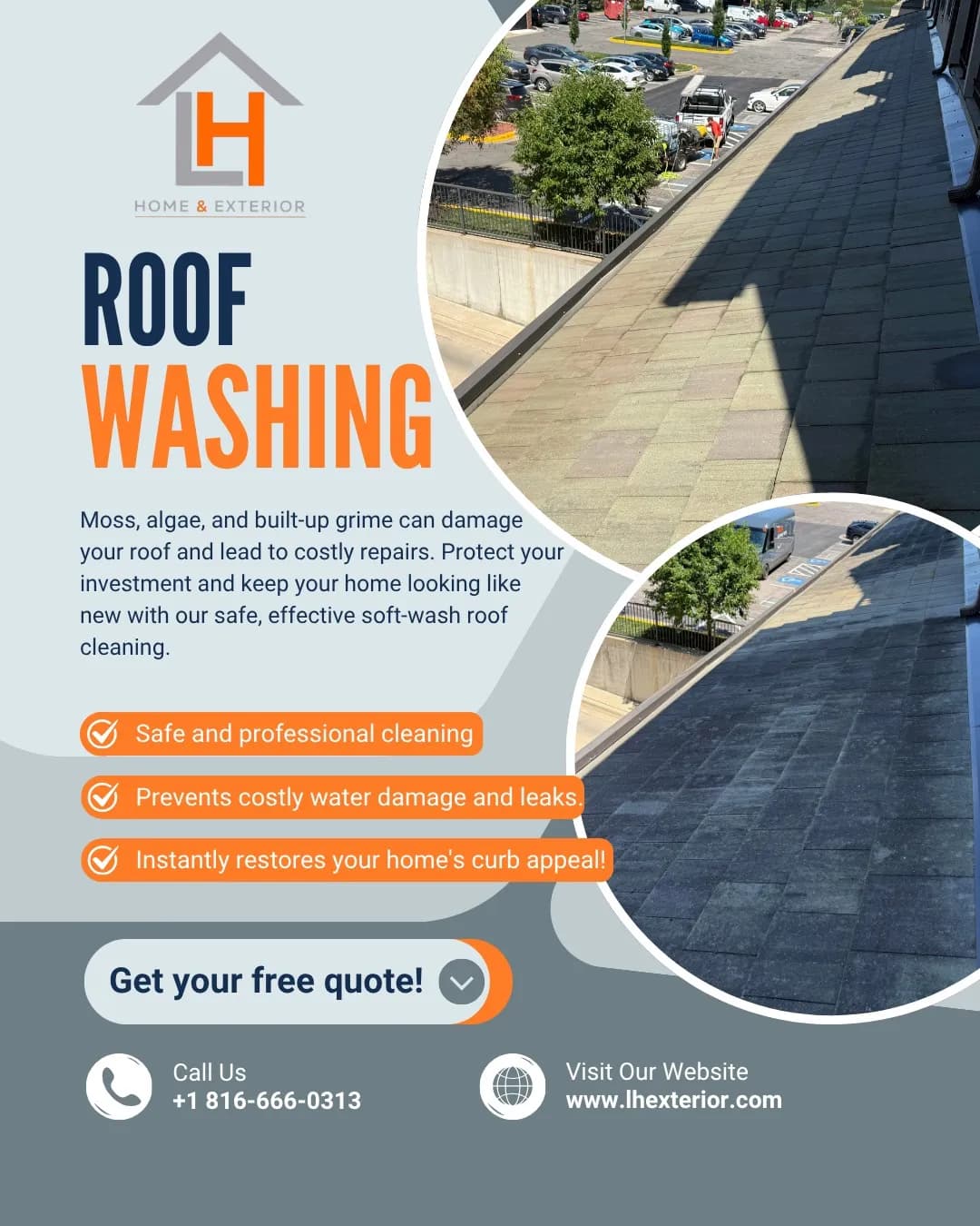 Why Soft Washing Is the Right Call for Your Roof image